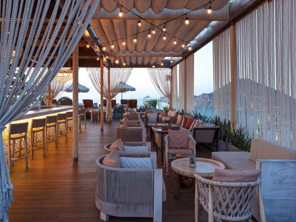 Outdoor Dining At Corazon Cabo Resort.