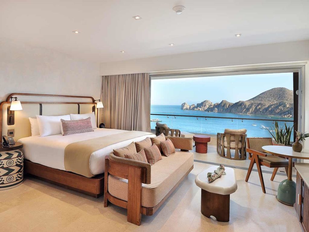 Guestroom With Ocean View In Cabo.
