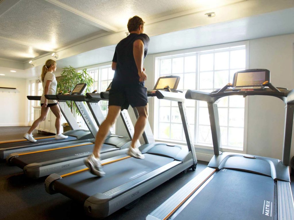 People On Treadmills.