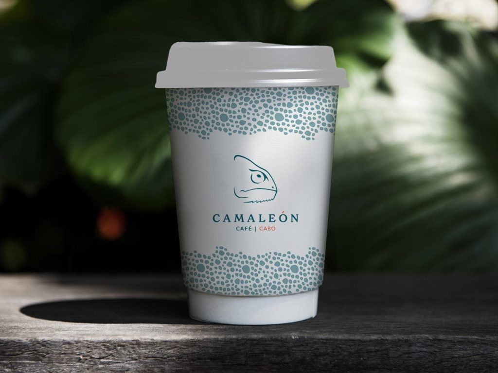 Coffee From Camaleon Cafe.