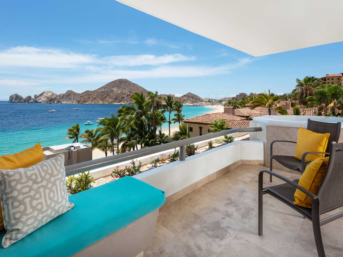 Balcony With An Ocean View.