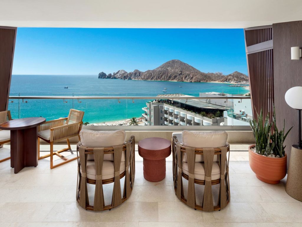 Balcony With An Ocean View.