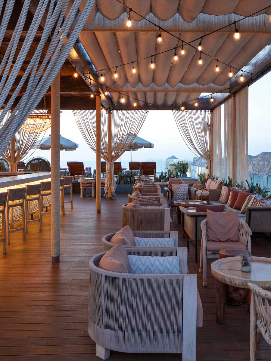 Outdoor Dining At Corazon Cabo Resort.