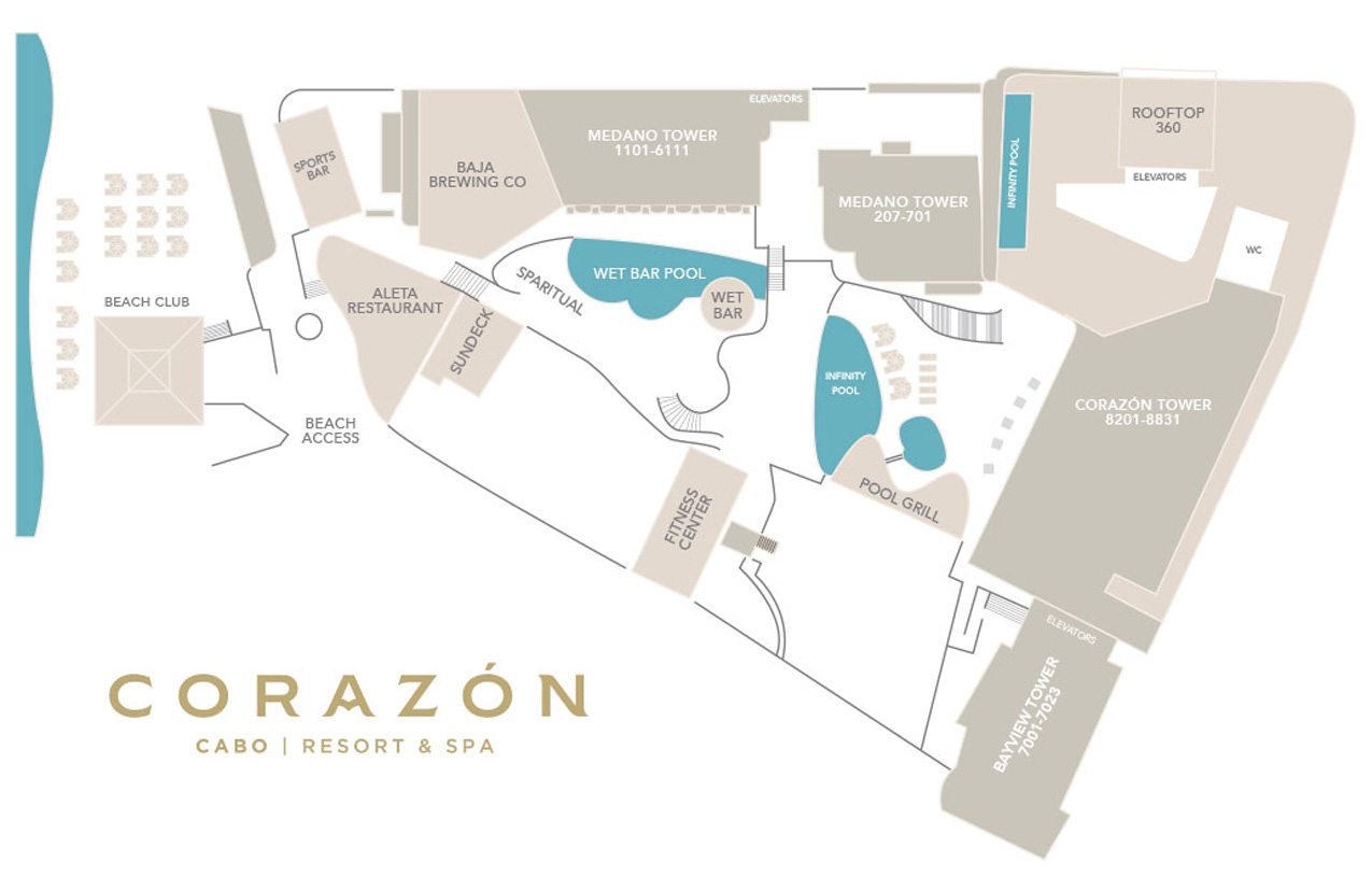 Corazon Property Map.