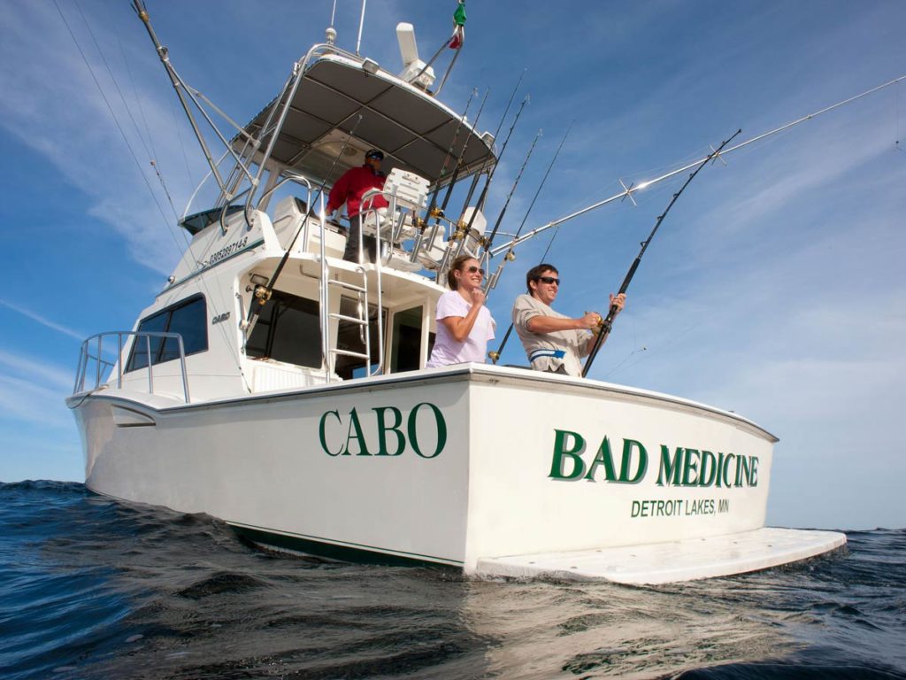 Cabo Bad Medicine Boat.