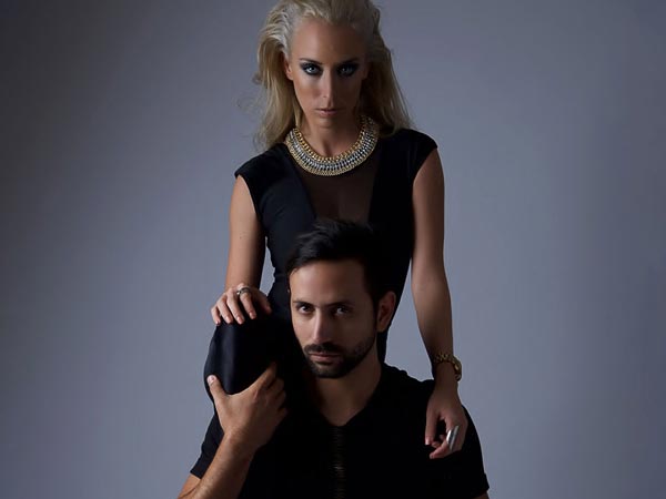 Couple Wearing Black.