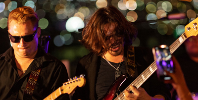 Guys Playing Guitars.