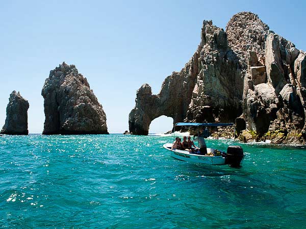 Glass Bottom Boat In Cabo.