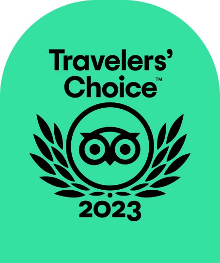 Trip Advisor Travelers Choice 2023.