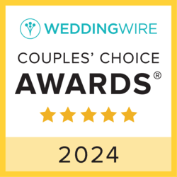 Wedding Wire Couples Choice Award 2024.