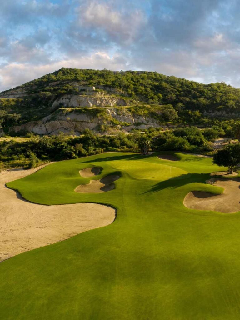 Golf Course Aerial View
