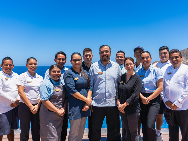 Group Of Staff At Corazon